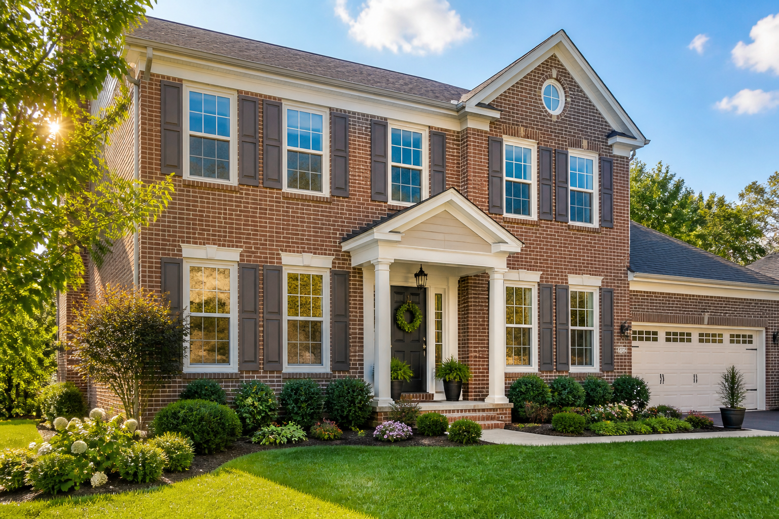 Beautiful home with new VistaPro windows